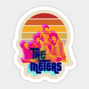 The Meters funk band Sticker